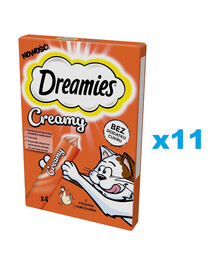 DREAMIES Délicieuses friandises au poulet pour chats 44 x10g