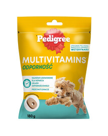 PEDIGREE Multivitamines Immunité aliment complémentaire pour chiens adultes au poulet 6 x 180 g