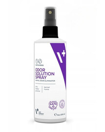 VET EXPERT Odor Solution Spray Animal Odor Eliminator 250 ml neutralisateur d'odeurs pour chiens et chats