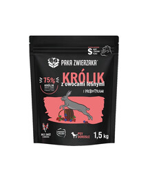 PAKA ZWIERZAKA Seventh Heaven Aliments secs Lapin aux fruits de la forêt S 1,5kg