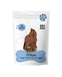 PAKA ZWIERZAKA PEPE Freeze-dried Horse viande lyophilisée foie de cheval XL 180g