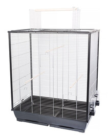 INTERZOO Fiona XL Cage à oiseaux 78 cm noir