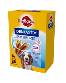PEDIGREE DentaStix (race moyenne) friandises dentaires pour chiens 52 pcs 2x4x180g