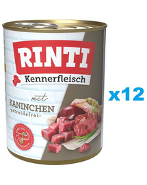 RINTI Kennerfleisch Rabbit lapin 12x800 g