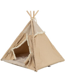TRIXIE Boho Tipi lit fermé pour chien ou chat