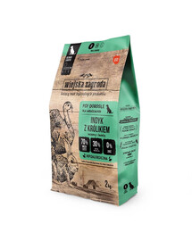 WIEJSKA ZAGRODA Dinde et lapin croustillants S 2 kg