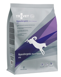 TROVET Hypoallergenic Venison VPD pour chiens 3 kg