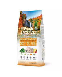 ARQUIVET Fresh Croquettes semi-humides pour chien dinde et poisson océanique 10 kg