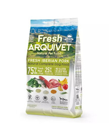 ARQUIVET Fresh Croquettes semi-humides pour chien porc ibérique et poisson océanique 2,5 kg