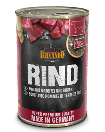 Super Premium Wołowina i ziemniaki 400 g mokra karma dla psa