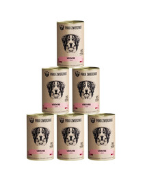 PAKA ZWIERZAKA Nourriture boeuf et hareng 6x400 g