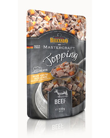 BELCANDO Mastercraft Topping Bœuf & Carotte 24 × 100 g