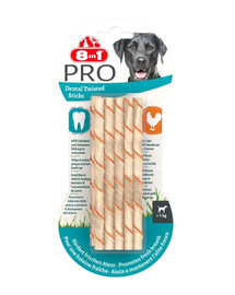 8IN1 Delights Pro Dental Batonnets de poulet avec une formule anti-plaque 10 pièces