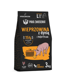 PAKA ZWIERZAKA Seventh Heaven Aliments secs Porc avec potiron L 3kg