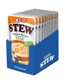 INABA CIAO Stew Potrawka z kurczaka 12x40g