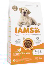 For Vitality Senior Large Breed Chicken 3 kg