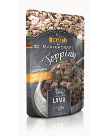 BELCANDO Mastercraft Topping Jagnięcina z Groszkiem 24x100 g