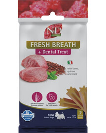 FARMINA N&D Quinoa Dental Treat Fresh breath Mini 60 g (7 pièce) friandise dentaire pour chiens de petites races