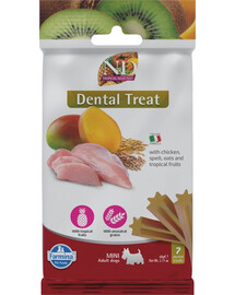 FARMINA N&D Tropical Selection Dental Treat Chicken Mini 60 g (7 pièce) friandise dentaire pour chiens de petites races