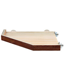 TRIXIE Plateforme pour cage de petit mammifère 28 × 28 cm