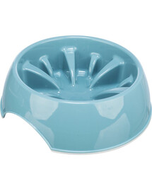 TRIXIE Bol en plastique à alimentation lente pour chien ou chat, 0.3L
