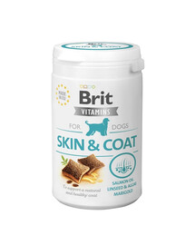 BRIT Vitamins Dog Skin Coat 150 g supplément pour chien soutenant la peau et le pelage
