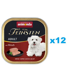 ANIMONDA Vom Feinsten Adult z jeleniem 12x150 g