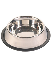 TRIXIE Gamelle inox antidérapante 1,8L/20cm