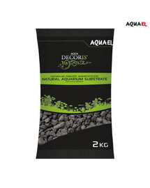 AQUAEL Gravier basaltique 2-4 mm 2kg