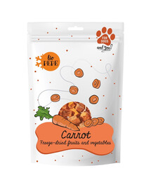 PAKA ZWIERZAKA PEPE Légumes déshydratés lyophilisés carottes pour chien 25 g