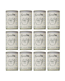 GUSSTO Cat Fresh Lamb Nourriture humide pour chat à l'agneau 12x400 g