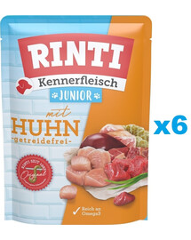 RINTI Kennerfleisch Junior Chicken 6x400 g