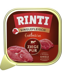 RINTI Singlefleisch Exclusive Goat Pure nourriture monoprotein à la chèvre 150 g