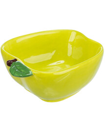 TRIXIE Bol en céramique pour rongeurs en forme de pomme 180 ml