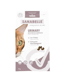 SANABELLE Urinary 2 kg pour chats ayant un système urinaire sensible