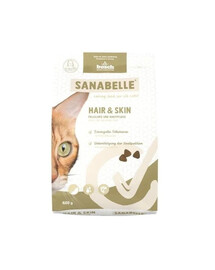 SANABELLE Hair Skin 400 g pour chats soutenant la condition du pelage et de la peau