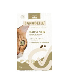 SANABELLE Hair Skin 8 kg pour chats soutenant la condition du pelage et de la peau