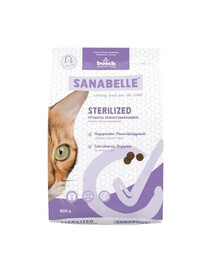 SANABELLE Sterilized 400 g pour chats stérilisés