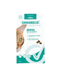 SANABELLE Dental 2 kg pour chats soutenant l'hygiène dentaire