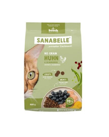 SANABELLE No Grain Poulet 400 g nourriture sans céréales pour chats