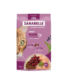 SANABELLE Senior Poulet 8 kg pour chats adultes et âgés