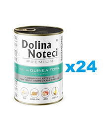 DOLINA NOTECI Premium Riche en caille avec pomme 24x400 g