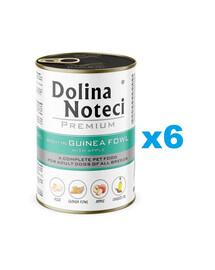 DOLINA NOTECI Premium Riche en perdrix avec pomme 6x400 g
