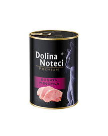 DOLINA NOTECI Premium Riche en dinde pour chat 400 g
