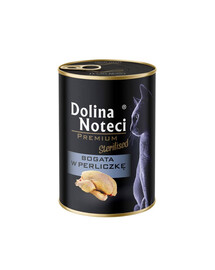 DOLINA NOTECI Premium Stérilisé Riche en pintade pour chat stérilisé 400 g