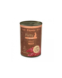 FITMIN Purity Adult Dog Beef 400g boeuf pour chiens