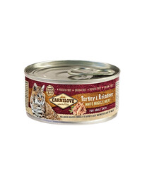 CARNILOVE Adult Cat Turkey and Reindeer 100g dinde et renne nourriture humide pour chats