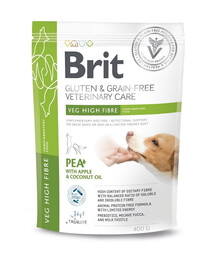 BRIT Veterinary Care Gluten and Grain Free Veg High Fibre 400g nourriture complémentaire végétarienne pour chiens