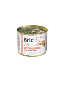 BRIT Veterinary Diet Grain Free Renal 200 g thon et saumon pour chien souffrant d'insuffisance rénale