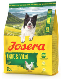 JOSERA Light Vital pour chiens aidant à contrôler le poids corporel 900g
